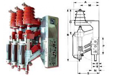 Cầu dao phụ tải 36kV 630A - ISARC-2P-12 - TEC - Đài Loan