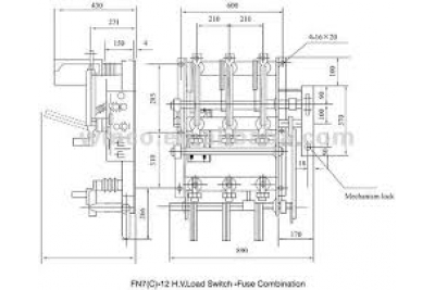 Cầu dao phụ tải 36kV 630A - ISARC-2P-12 - TEC - Đài Loan