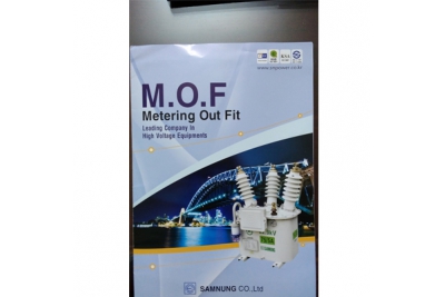 MOF-35-30-60-Samnung - Bộ đo đếm hợp bộ 3 pha 35kV 30(60)/5A - (M.O.F) - Korea - Hàn Quốc