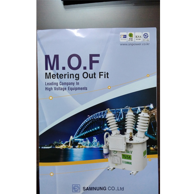 MOF-35-30-60-Samnung - Bộ đo đếm hợp bộ 3 pha 35kV 30(60)/5A - (M.O.F) - Korea - Hàn Quốc